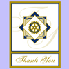 Rotary Set of 10 - Thank You Cards With Envelopes