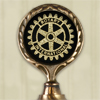 Rotary Standard Rotary Emblem Bronze Bell Top (Only)