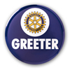 Rotary Greeter Badge