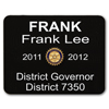 5-Line Custom Engraved Plastic Name Badge
