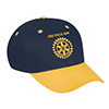 Rotary End Polio Now Navy Cap with Gold Visor