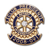 Rotary 2008-2009 Club President Lapel Pin