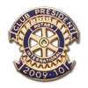 Rotary 2009-2010 Club President Lapel Pin