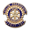 Rotary 2011-2012 Club President Lapel Pin