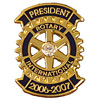 2006-2007 Club President Pin