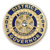 Rotary 2012-13 District Governor Lapel Pin