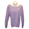 Rotary Boat Neck Lavender Long Sleeve Sweater Shell