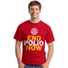 Red End Polio Now T-Shirt