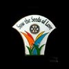Rotary 2002-03 Sow The Seeds Of Love Theme Lapel Pin - English
