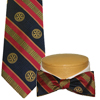 Rotary Herringbone Woven Silk Bow Tie