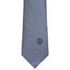 Rotary Lt. Blue with Small Navy & White Accent Woven Silk Tie