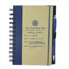 Rotary Recycled Spiral Notebook with Pen