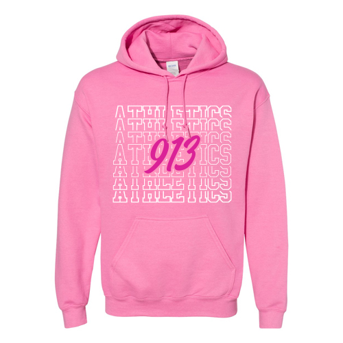 913 Athletics Hoodie Pink