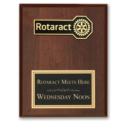 ROTARACT Extra Large  Award Plaque