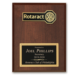 ROTARACT Extra Large  Award Plaque