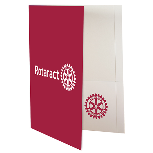 Rotary Rotaract Presentation Folder
