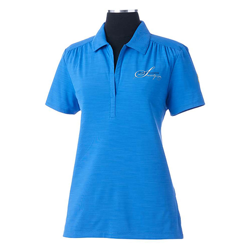 Ladies' BLUE Arch Klumph Society Callaway Polo