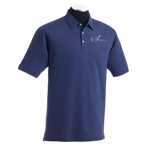 Men's NAVY Arch Klumph Society Callaway Polo