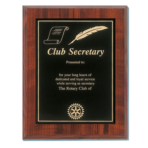 Rotary Officer Plaques