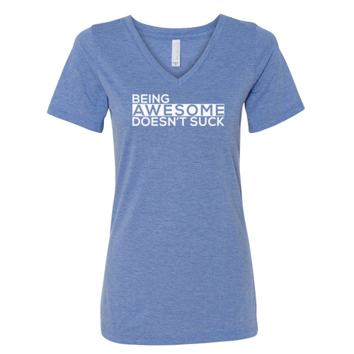 Bella + Canvas Women's Jersey V-Neck#colors