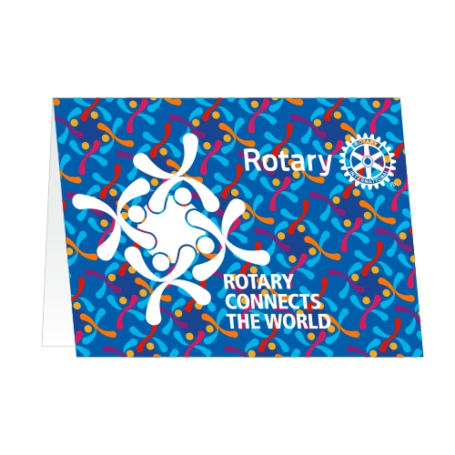 Rotary 2019-20 THEME Note Cards (Pack of 10)