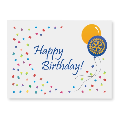 Birthday CardsRotary Club Supplies Russell Hampton Company