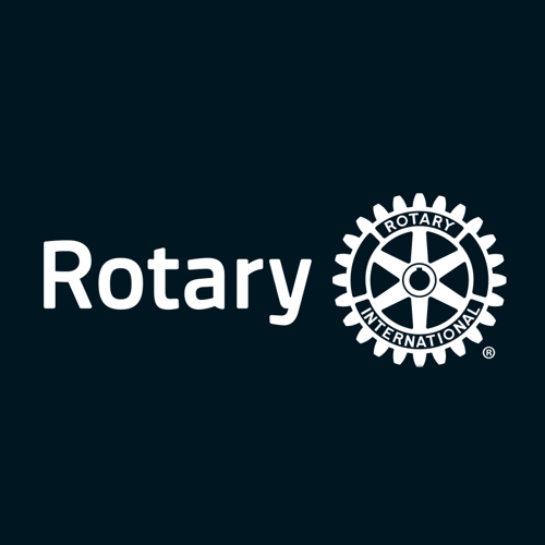 Rotary White Masterbrand Window Decal