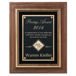 Designer Collection Award Plaque