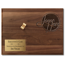 Walnut Presentation Board For Gavel