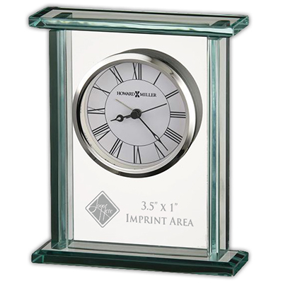 Glass & Chrome Carriage Clock