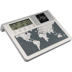 World Time Desk Alarm Clock With Customization