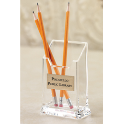 Acrylic All Purpose Desk Caddy (Customized)