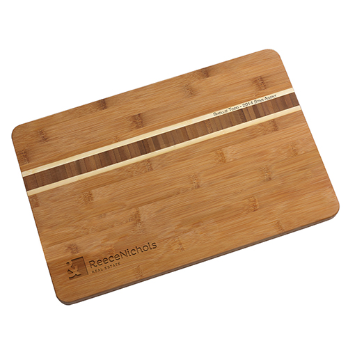 Bamboo Cutting Board w/Accent