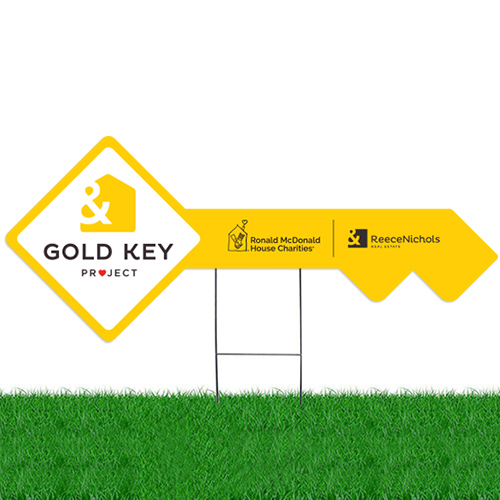 Sign Stake for Gold Key Sign