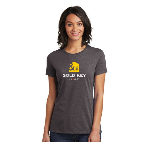 Rotary District Tri Ladies Tee:  Grey