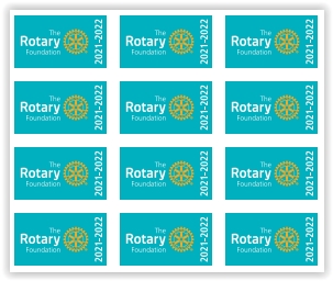 EREY 21-22 Sheet of 64 Stickers