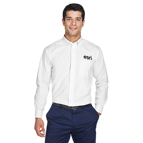 Men's Devon & Jones Oxford WHITE Shirt
