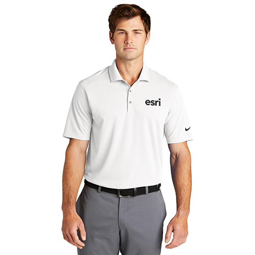 Rotary Men's White NIKE Dri-FIT Micro Pique 2.0 Polo