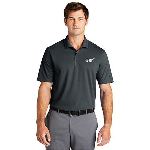Rotary Men's ANTHRACITE  NIKE Dri-FIT Micro Pique 2.0 Polo
