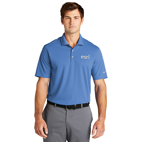Rotary Men's VAVOR BLUE NIKE Dri-FIT Micro Pique 2.0 Polo