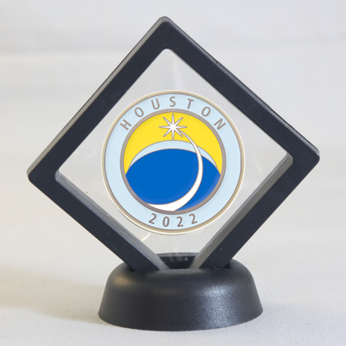 Rotary Floating Display Coin Case