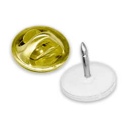 Rotary Clear Mini Banner Tacks with Clutch Backs - Pack of 100