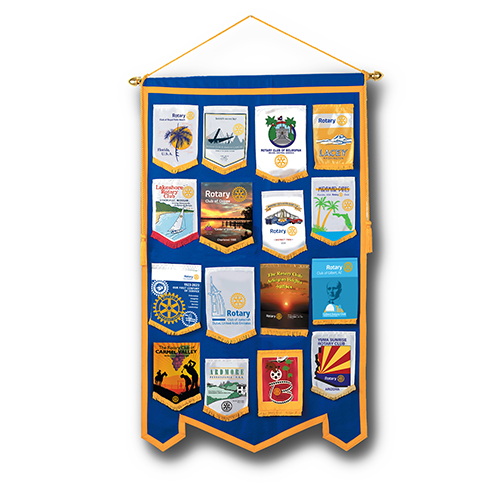 Rotary 3' x 5' Felt Display Banner