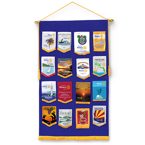 Rotary 3' x 5' Felt Display Banner
