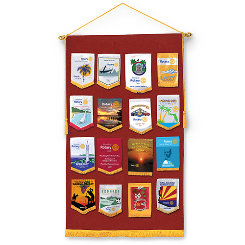 Rotary 3' x 5' Felt Display Banner