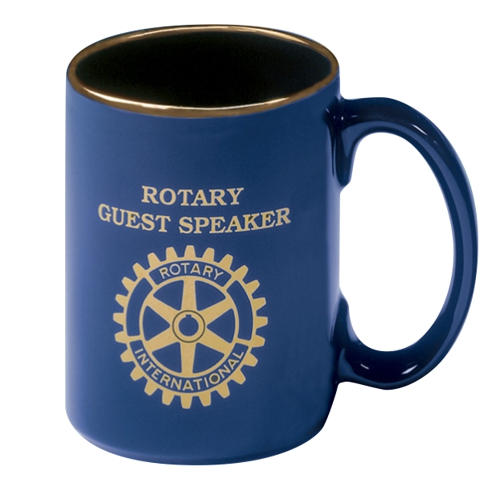 Rotary Guest Speaker Mug Rotary Club Supplies Russell Hampton Company