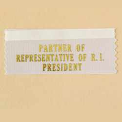 Rotary Partner Of Representative Of R.I. President