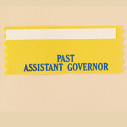 Rotary Past Assistant Governor