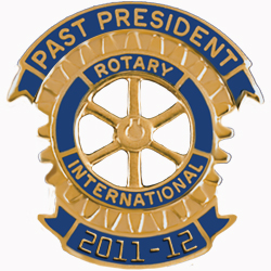 Rotary Past President Pin - 2011-12 GF