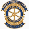 Rotary Past President Pin - 2014-15 GF